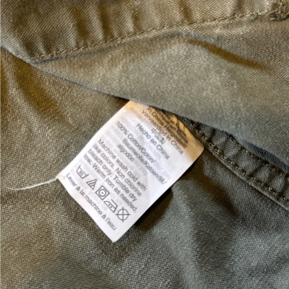 Madewell Surplus Utility Jacket Army Green - Picture 7 of 9